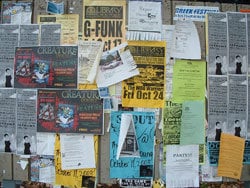 ads Ads on a billboard