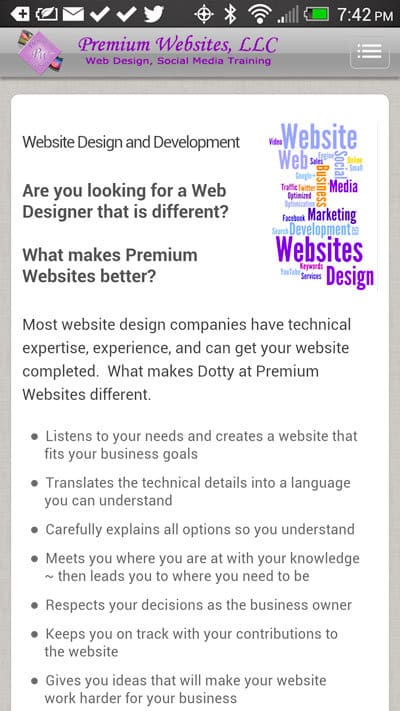 Screenshot of Smart Phone using Mobile Plugin