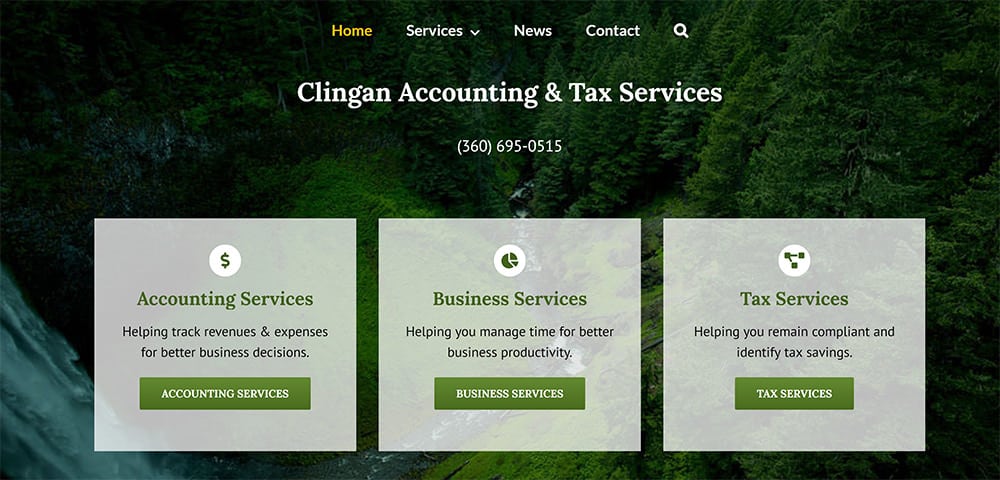 Dee Clingan CPA Website