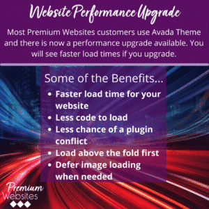 Website Performance Upgrade!