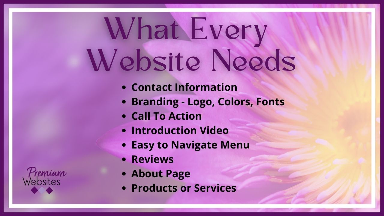 What Every Website Needs