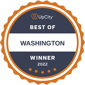 UpCity Best of Washington Website Design Award 2022