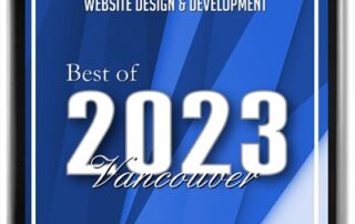 Vancouver Best of Website Design & Development 2023 Winner