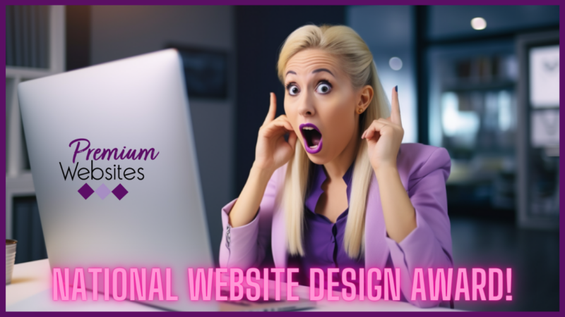 National Website Design Award!