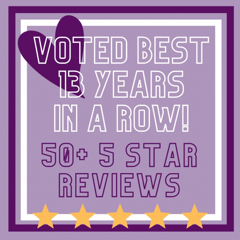 Voted Best 13 Years in a row! Voted Best Website Designer 13 Years in a row!