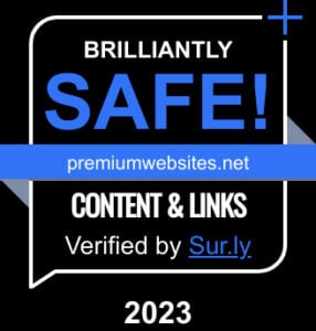 Safety Award for Premium Websites Website