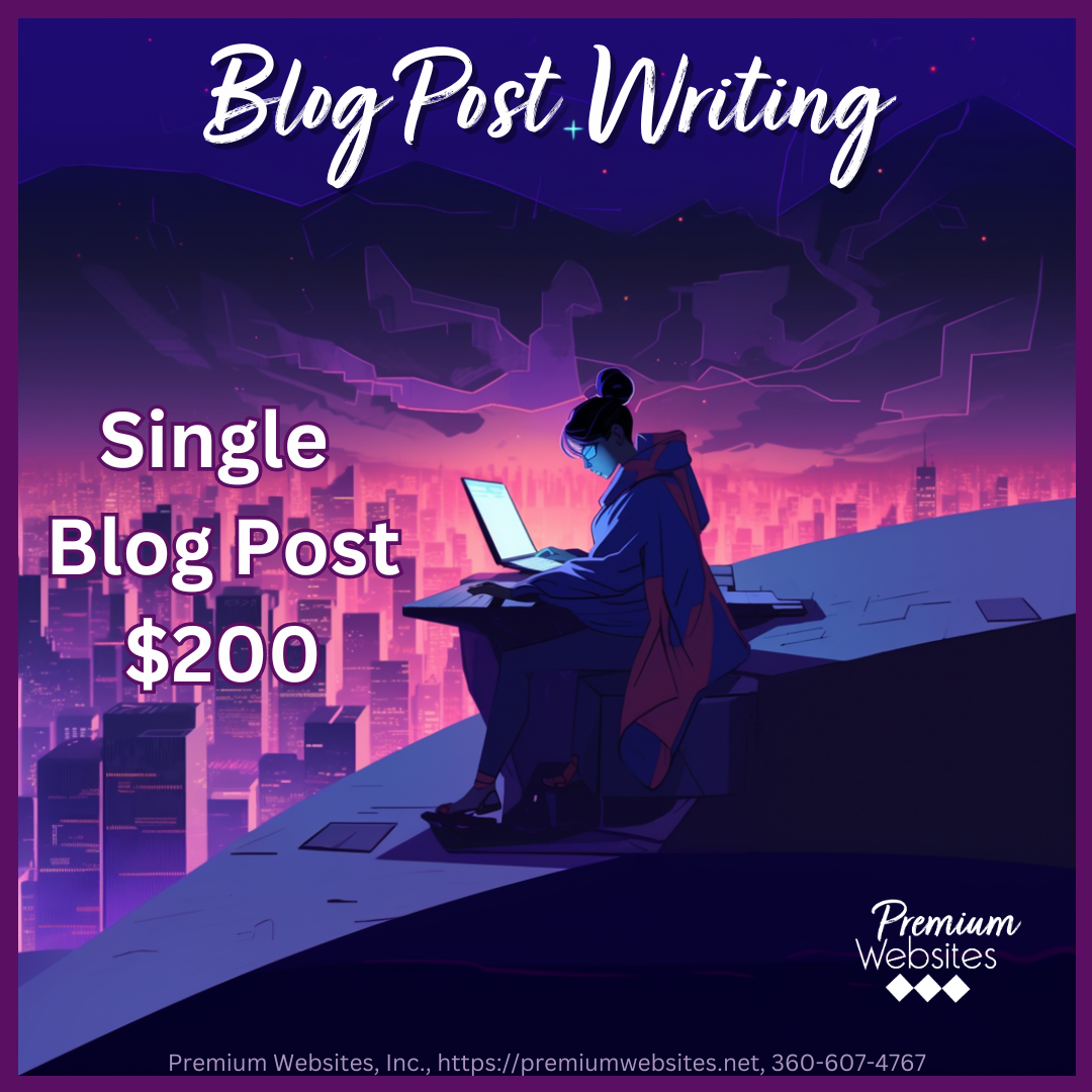 Premium Websites, Blog Post Writing, Single Post