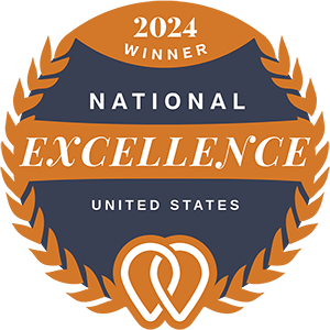 UpCity National Award in Web Design for Premium Websites, Inc. 2024