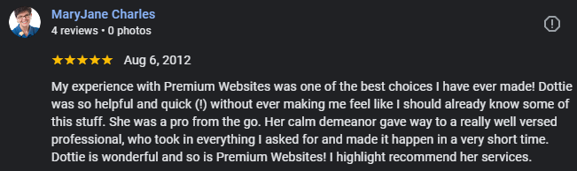 Mary Jane Charles Review