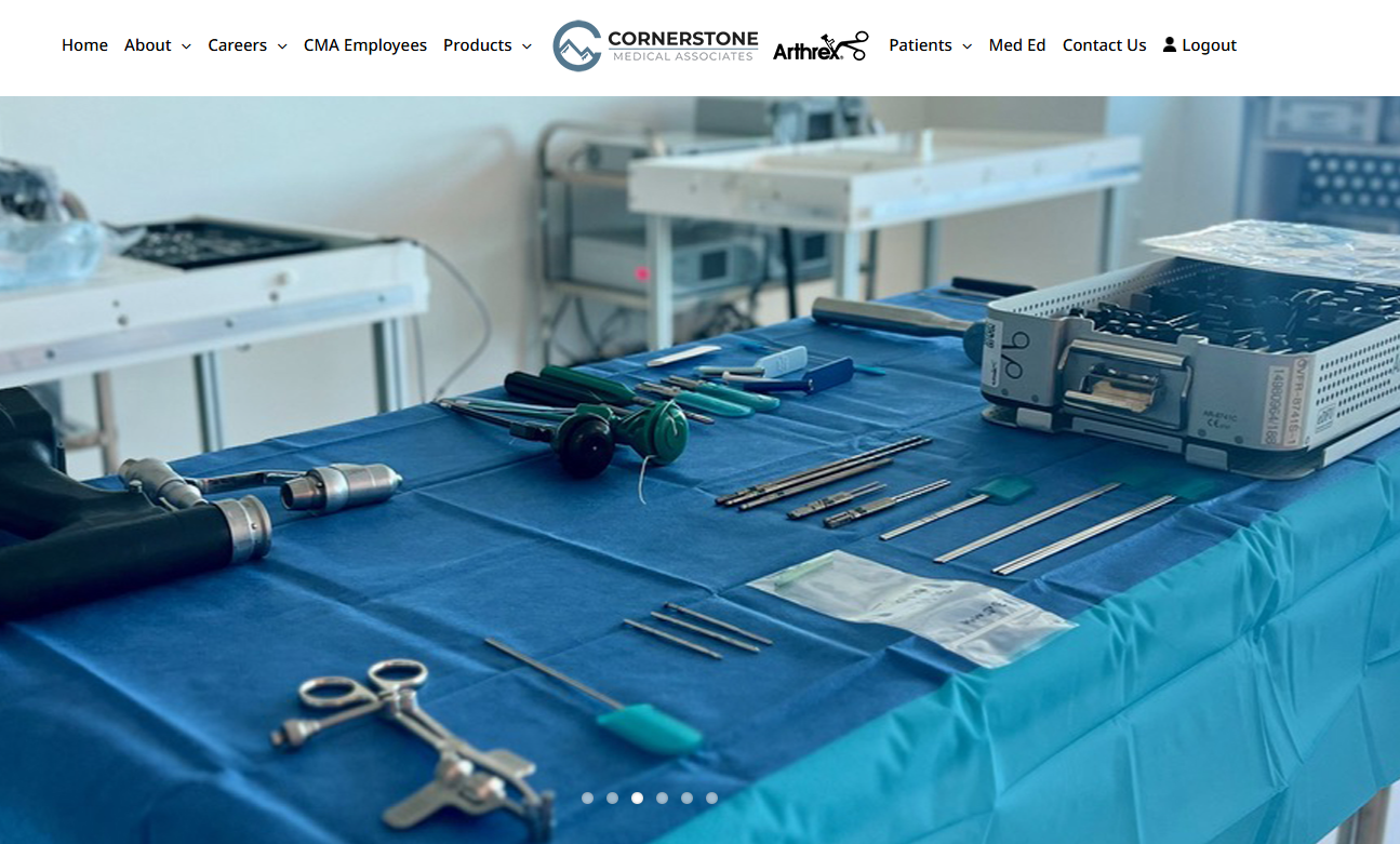 Arthrex Fresno website