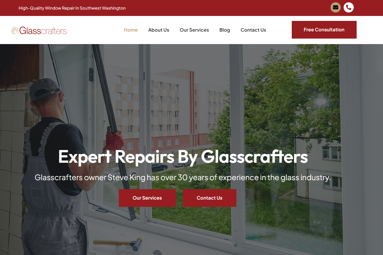 Glasscrafters Website