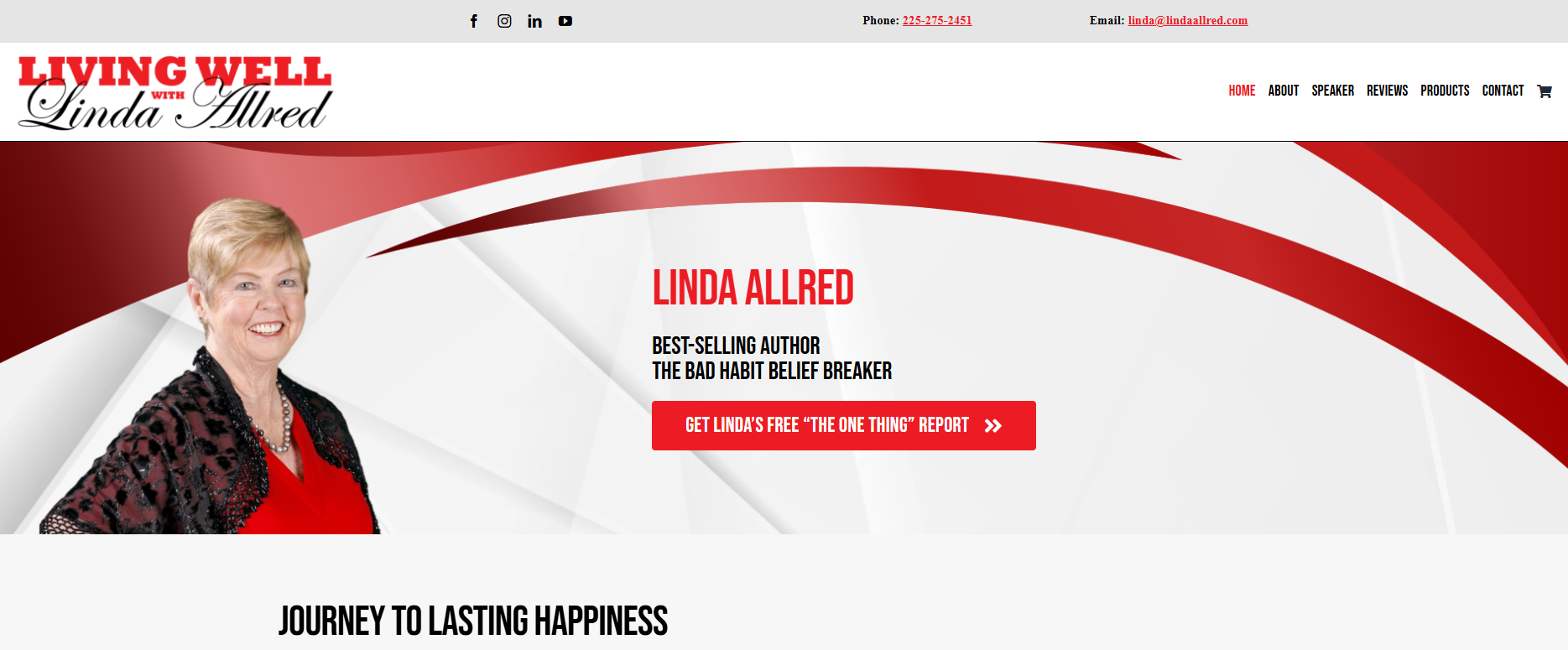 Linda Allred website