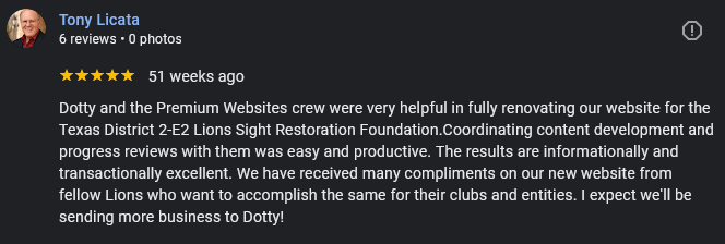 Lions Sight Restoration review