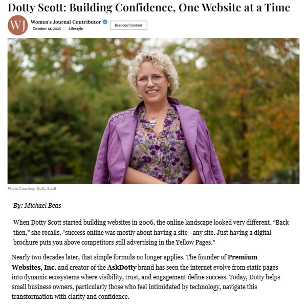 Women's Journal article excerpt