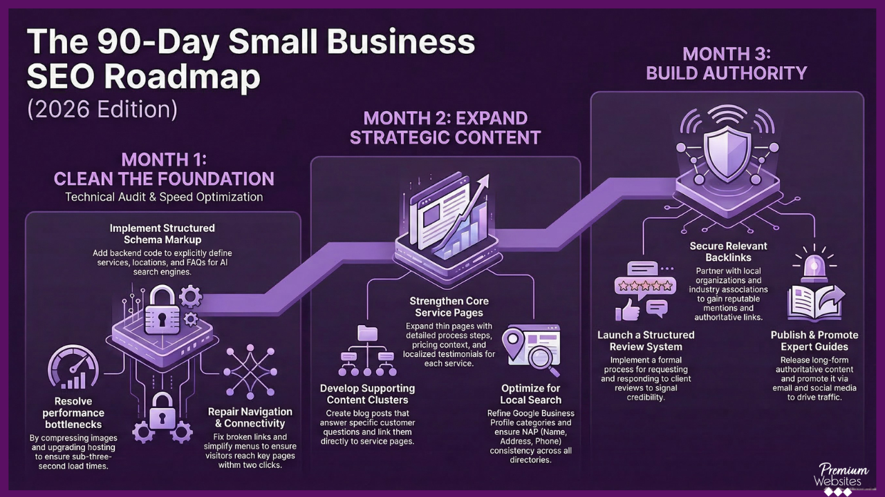 90-day-small-business-seo-roadmap 90 Day Small Business SEO Roadmap
