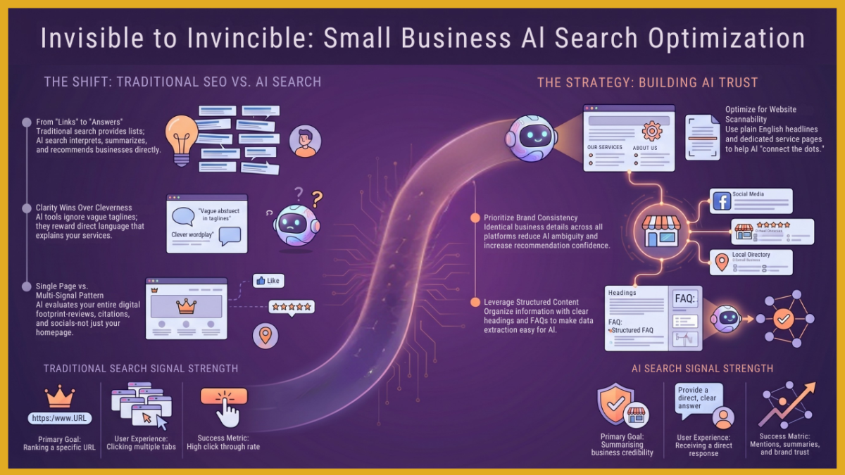 AI Search Optimization for Small Businesses (2026 Edition) • Premium ...